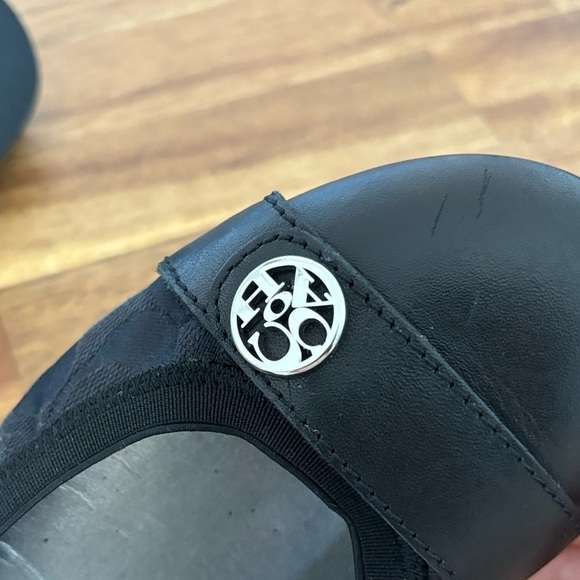 Coach Chelsey Ballet Flats shoes Leather Cap Round Toe size 6.5 - Picture 9 of 13